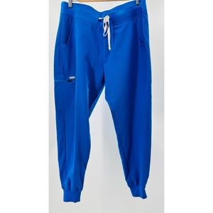 NWT Codenxt Ocean Blue Jogger Scrub Pants Adjustable Waist 5‎ Pockets